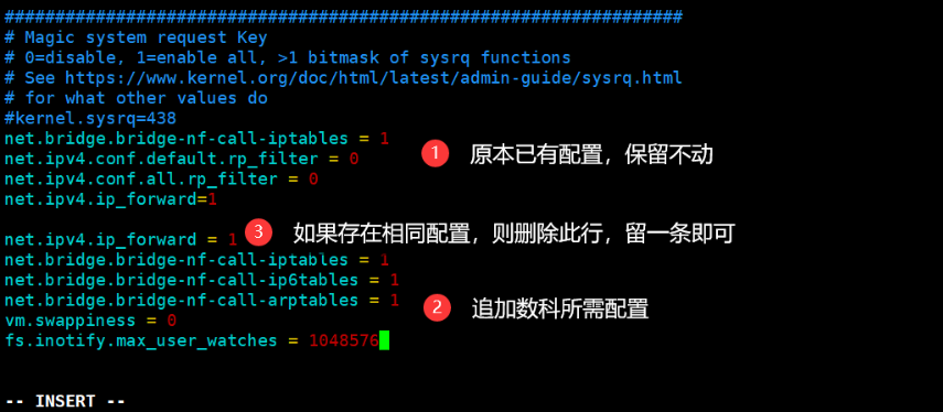 sysctl配置执行示例
